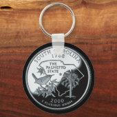 ZUID CAROLINA SLEUTELHANGER (Voorkant)
