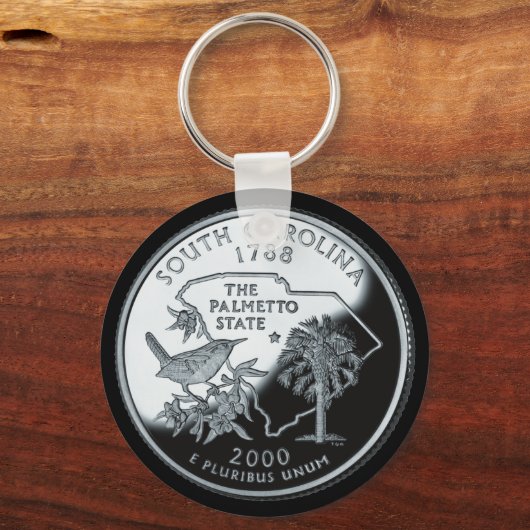 ZUID CAROLINA SLEUTELHANGER (Voorkant)