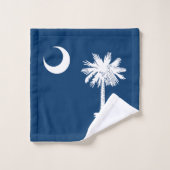 Zuid-Carolina Staatsvlag Bad Handdoek (Wasdoekje)