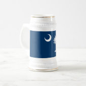 Zuid-Carolina Staatsvlag Bierpul (Voorkant links)