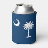 Zuid-Carolina Staatsvlag Blikjeskoeler (Blikje Voorkant)