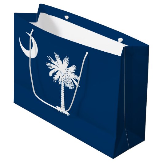 Zuid-Carolina Staatsvlag Groot Cadeauzakje (Voorkant Gekanteld)