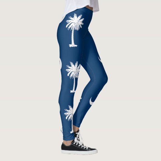 Zuid-Carolina Staatsvlag Leggings (Rechts)