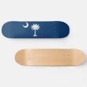 Zuid-Carolina Staatsvlag Persoonlijk Skateboard (Horizontaal)