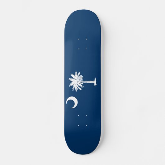 Zuid-Carolina Staatsvlag Persoonlijk Skateboard (Voorkant)