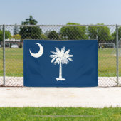 Zuid-Carolina Staatsvlag Spandoek (Insitu)