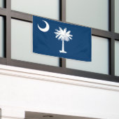 Zuid-Carolina Staatsvlag Spandoek (Buitenkant Gebouw)