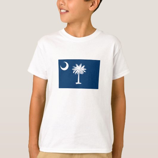 Zuid-Carolina Staatsvlag T-shirt (Voorkant)