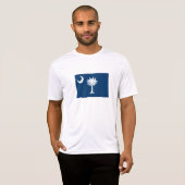 Zuid-Carolina Staatsvlag T-shirt (Voorkant volledig)