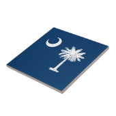Zuid-Carolina Staatsvlag Tegeltje (Zijkant)