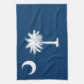 Zuid-Carolina Staatsvlag Theedoek (Verticaal)