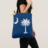 Zuid-Carolina Staatsvlag Tote Bag (Dichtbij)