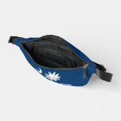 Zuid-Carolina tas, patriotten, Zuid-Carolina vlag Heuptasje (Open)