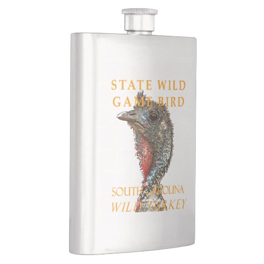 Zuid-Carolina Territory Wild Game Bird De Kalkoen Flacon (Rechts)