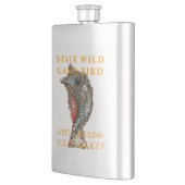 Zuid-Carolina Territory Wild Game Bird De Kalkoen Flacon (Links)