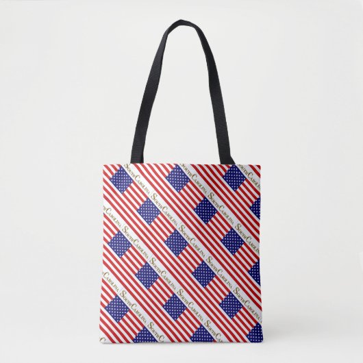 ZUID CAROLINA TOTE BAG (Voorkant)