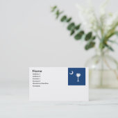 ZUID CAROLINA VISITEKAARTJE (Staand voorkant)