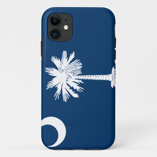 Zuid Carolina Vlag iPhone 5 Hoes (Achterkant)
