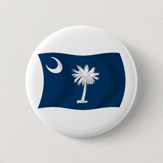 Zuid-Carolina Vlag Knop Ronde Button 5,7 Cm (Voorkant)