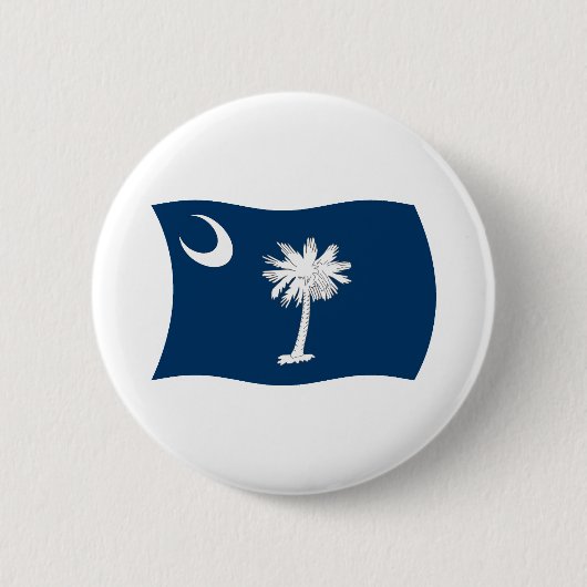 Zuid-Carolina Vlag Knop Ronde Button 5,7 Cm (Voorkant)