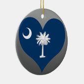 Zuid-Carolina vlag kopen Keramisch Ornament (Rechts)