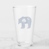 Zuid Carolina Vlaggenbeer Glas (Achterkant)