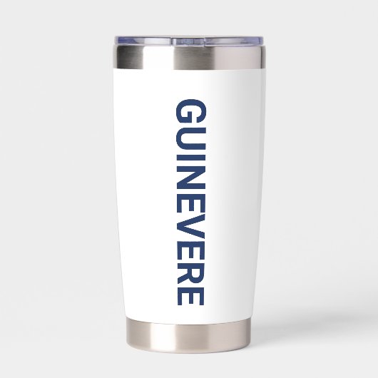 Zuid-Carolina Vlaggenstaat Bloem Geel Jessamine Geïsoleerde Drinkbeker (Achterkant)