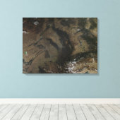 Zuid-Centraal Rusland Canvas Afdruk (Insitu (Houten vloer))