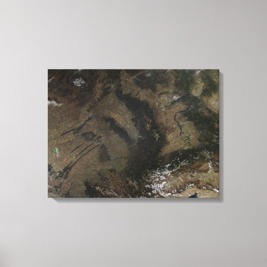 Zuid-Centraal Rusland Canvas Afdruk (Voorkant)