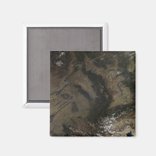 Zuid-Centraal Rusland Magneet (Voorkant / Achterkant)