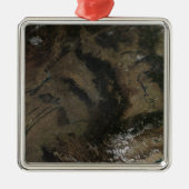 Zuid-Centraal Rusland Metalen Ornament (Voorkant)