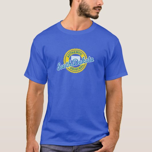 ZUID-DAKOTA - AUTHENTIEK ORIGINEEL - JACKRABBITS T-SHIRT (Voorkant)