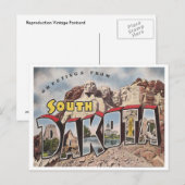 Zuid Dakota Briefkaart (Voorkant / Achterkant)