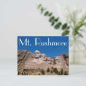 Zuid-Dakota, Keystone, Mount Rushmore Briefkaart (Staand voorkant)
