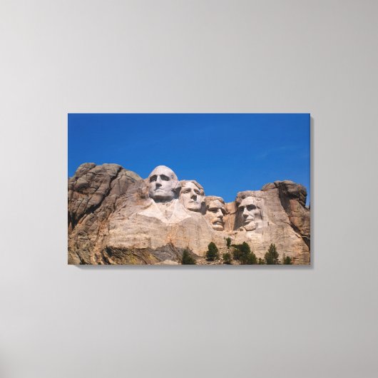 Zuid-Dakota, Keystone, Mount Rushmore Canvas Afdruk (Voorkant)