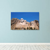 Zuid-Dakota, Keystone, Mount Rushmore Canvas Afdruk (Insitu (Houten vloer))