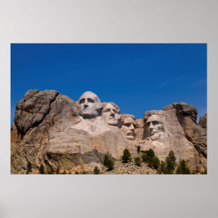 Zuid-Dakota, Keystone, Mount Rushmore Poster