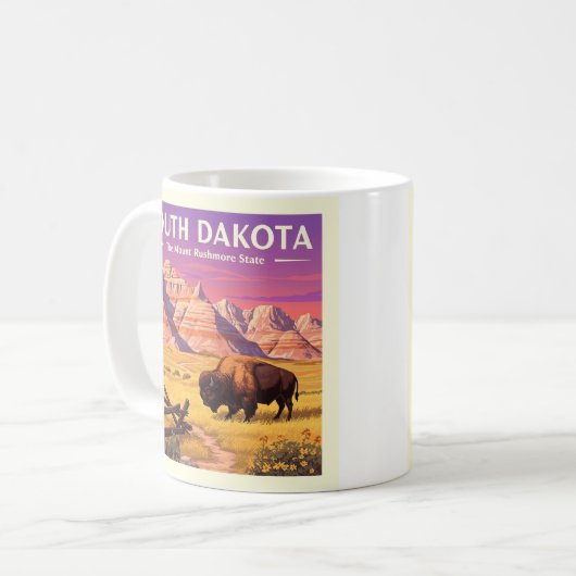 Zuid Dakota Koffiemok (Voorkant links)