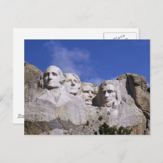 ZUID-DAKOTA - MOUNT RUSHMORE BRIEFKAART (Voorkant / Achterkant)