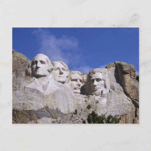 ZUID-DAKOTA - MOUNT RUSHMORE BRIEFKAART (Voorkant)