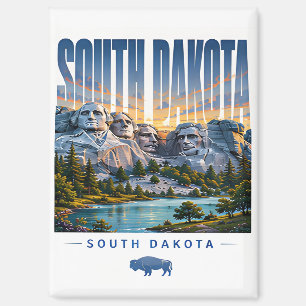 Zuid-Dakota Mount Rushmore Schitterend Avontuur Magneet