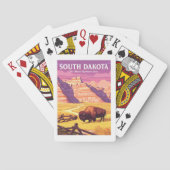  Zuid Dakota Pokerkaarten (Achterkant)