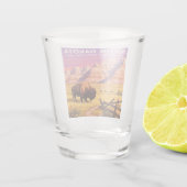 Zuid Dakota Shot Glas (Achterkant)