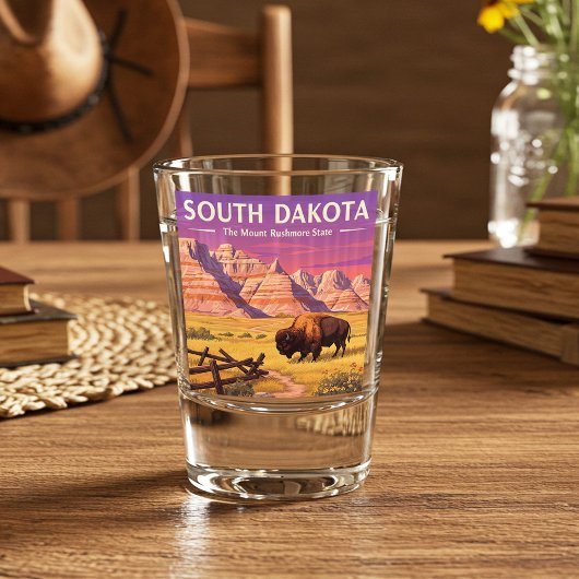 Zuid Dakota Shot Glas