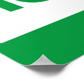 Zuid-Dakota Thuis Weg Van Staat Poster Bord (Hoek)