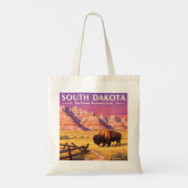 Zuid Dakota Tote Bag (Achterkant)