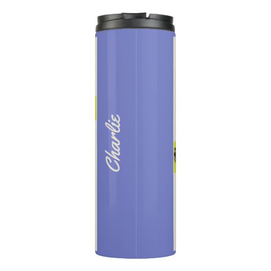  Zuid Dakota Verenigde Staten, aangepaste naam tum Thermosbeker (Achterkant)