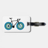 Zuid-Dakota Vlag Fietsen Bagagelabel (Achterkant horizontaal)