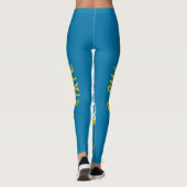 Zuid-Dakotavlag Leggings (Achterkant)
