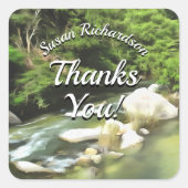 Zuid-dank U 0365 Vierkante Sticker (Voorkant)